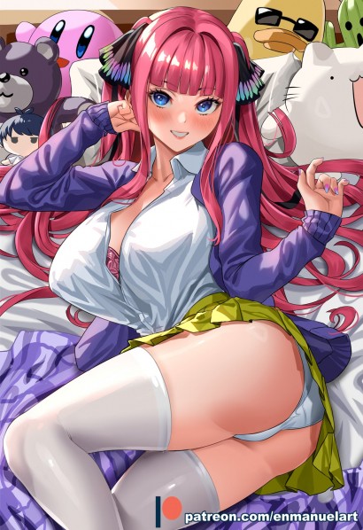 Nino Nakano The Quintessential Quintuplets Genshin Impact Hentai