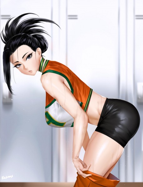 Momo My Hero Academia Easonx Genshin Impact Hentai