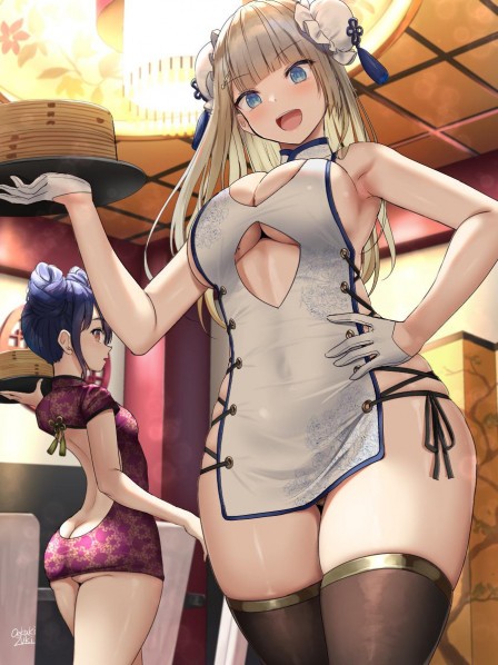 Double China Dress Genshin Impact Hentai