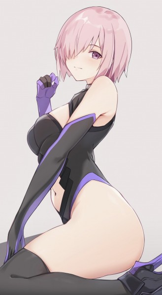 Mashu Without Her Shield Genshin Impact Hentai