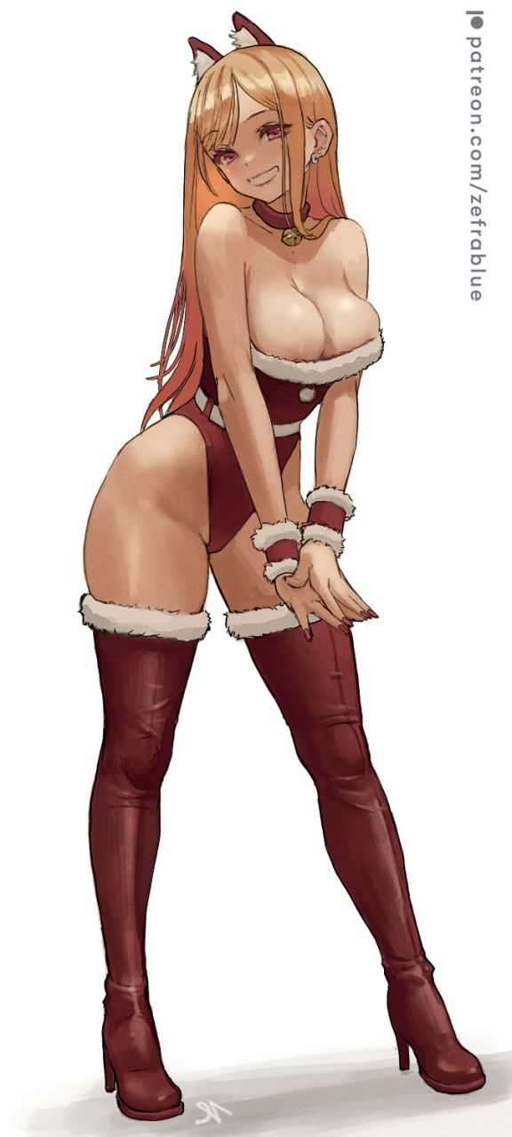 Santa Marin My Dress Up Darling Zefra Genshin Impact Hentai