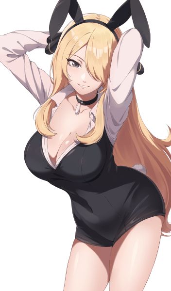 Bunny Cynthia Pokemon Genshin Impact Hentai