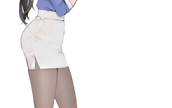 Pretty office lady hentai 23