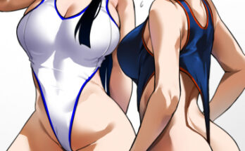 Satsuki And Ryuuko Swimsuits (Bakkanki) [Kill La Kill] hentai 19