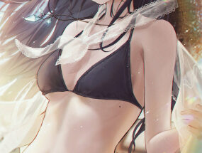 Swimsuit Model hentai 7