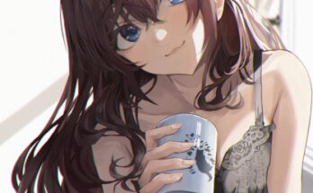 She's at her happiest waking up next to you hentai 7