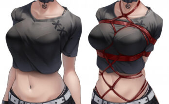 Doomer Girl with optional shibari (Harris Hero) [Meme] hentai 13