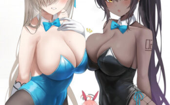 Asuna & Karin hentai 15