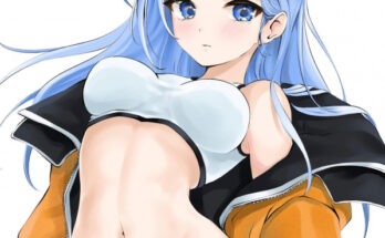 Blue haired beauty hentai 5