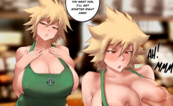 Getting breast milk from Bakugou's mom hentai 21