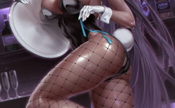 Bunny waitress Karin [Blue Archive] hentai 3
