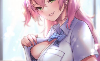 Flirting with you in class. hentai 17