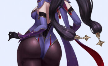 Mona showing off hentai 7
