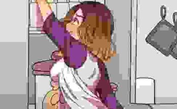 Trying to reach Cereal for you hentai 11