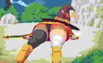 Megumin after casting her first spell (KonoSuba) [Kuroonehalf] hentai 5