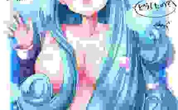 Who needs clothes when you have hair? hentai 7