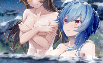 Amber & Eula hentai 19