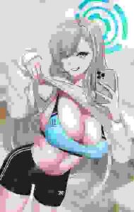 asuna-wearing-sports-bra-and-clicking-selfie-gcg-blue-archive.png