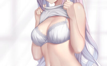 Keqing in lingerie hentai 3