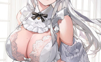 Silver Lingerie Maid hentai 17