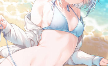 Catgirl on the beach hentai 5