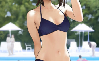 Pool day with your kouhai hentai 21