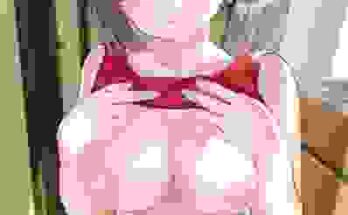 Showing her Boobs hentai 17