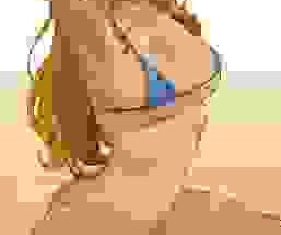 Perfect body at the beach hentai 9