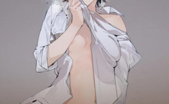 Trying not to moan [Unknown] hentai 19