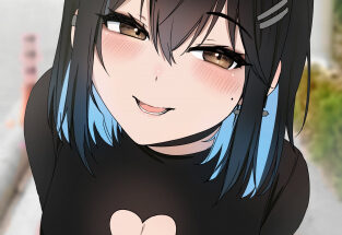 Irene is the best big tiddy goth gf hentai 3