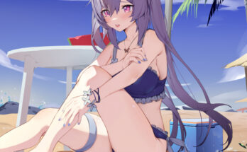 Beach Keqing hentai 21