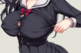 I want a job of pulling a boobs cloth [Original] (JackDempa) hentai 7