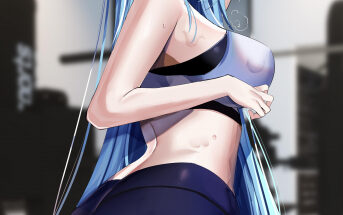 Aqua at the gym (adamant369)[Konosuba] hentai 3