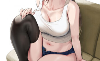 Beautiful thicc thighs hentai 21