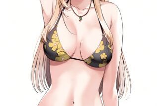 Marin's toned midriff hentai 21