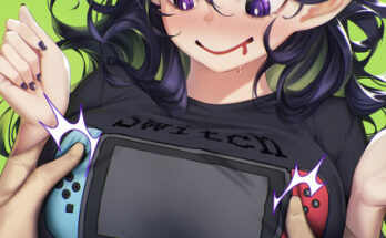 Playing with his switch hentai 11
