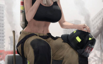 Firefighter Girl hentai 17