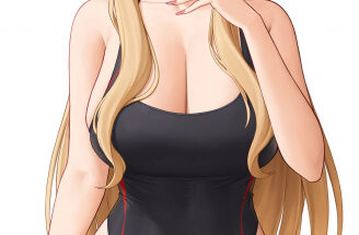 Marin in swimsuit. hentai 9