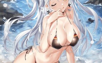 Just making the beach even more appealing [Prinz Eugen - Azur Lane] hentai 1