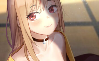 Marin gives you a peek hentai 7