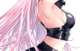 Black always work for any outfit hentai 11