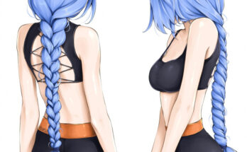 A good hair style is needed for training hentai 3