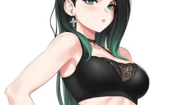 Big tiddy goth GF hentai 13