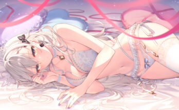 White Lingerie hentai 17