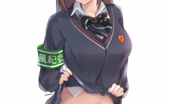 Best panties for the uniform hentai 15