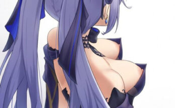 Upper view of keqing's dress hentai 3