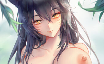 Ahri's soft bazongas (Chihunhentai) hentai 3
