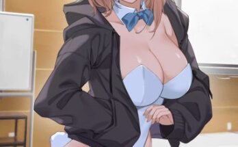 Bunny Girl In White hentai 23