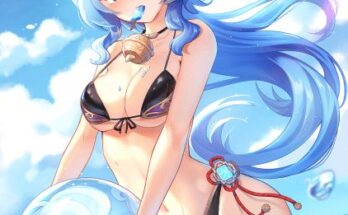 Summer Ganyu hentai 9