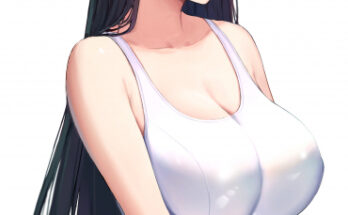 White Competition Swimsuit hentai 5
